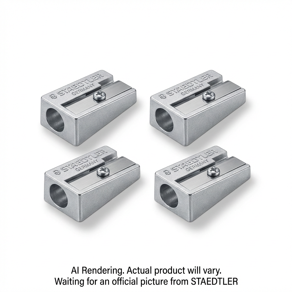 Metal sharpener single-hole 4 BK