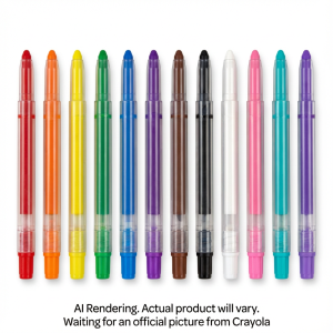 12 Mini Twistables Crayons, Silly Scents