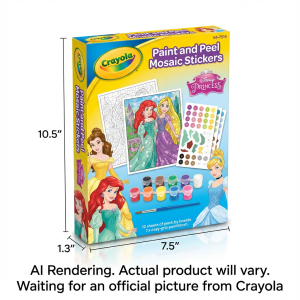 Paint and Peel Mosaic Stickers