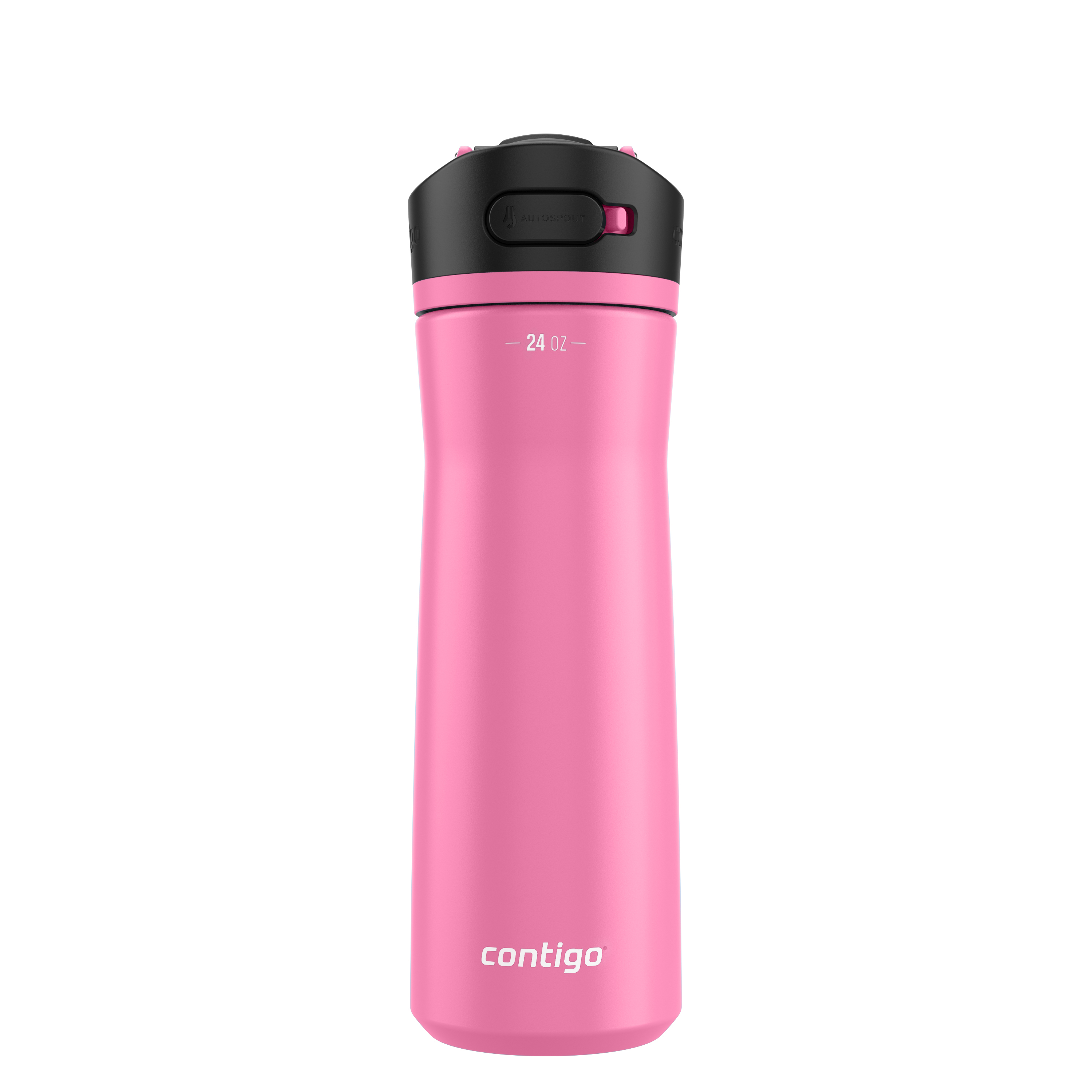 Contigo Ashland Chill 2.0 Stainless Steel Water Bottle with AUTOSPOUT Lid, 24 oz (709 mL), Azalea