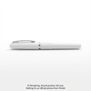 Hybrid Gel Roller Pen Grip DX (1.0mm), White Ink