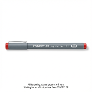 Fineliner Pigment Liner 0.5Mm Red