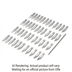 OLFA 4mm KB-5/30B Multi-Purpose Art Blades, 30pk
