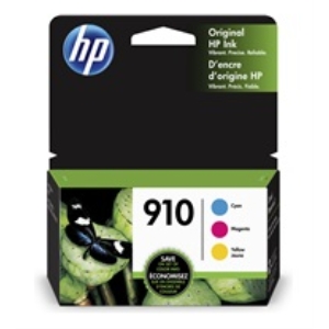 HP 910 CMY Original Ink Combo 3-Pack