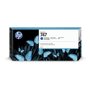 HP 747 300-ml Chrmtc Blue Ink Crtrg