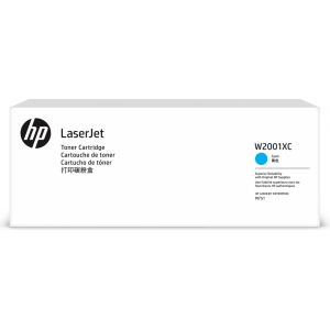 W2001XC HP #658XC Cyan Contract Original LaserJet Toner Cart