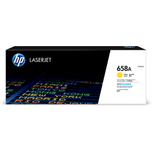 HP 658A Yellow LaserJet Toner Cartridge