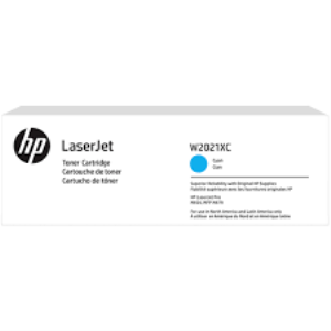 W2021XC HP #414XC Cyan Contract Original LaserJet Toner Cart
