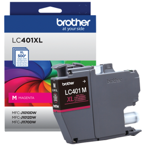 Brother Genuine LC401XLMS High-Yield Magenta Ink Cartridge