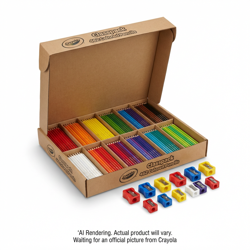 462 Clrd Pencil Classpack ? 14 colours