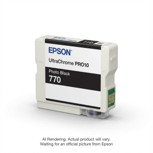 Epson Ultrachrome PRO10 Black Ink Cartridge, 25MLT77