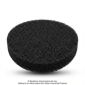 17"  Black Stripping Floor Pad