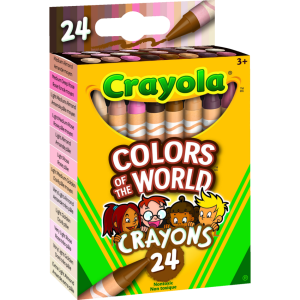 24 Colors of the World Crayons