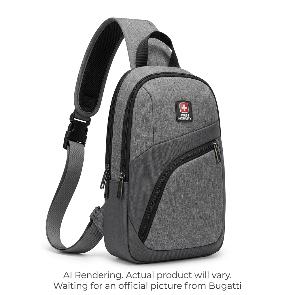 Swiss Mobility Active City Sling Bag - Grey