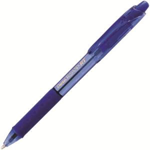 R.S.V.P. RT Colours Retractable Ballpoint Pen, (1.0mm), Blue Barrel, Blue Ink