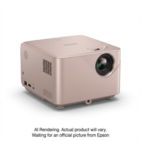 EPSON EpiqVision Mini EF-21R Laser Projector, Rose