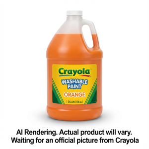 128oz. Wash Paint, Orange (English Only)