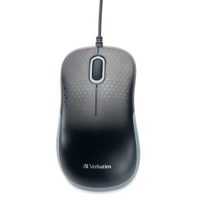 Verbatim Silent Wired Optical Mouse USB-C - Black