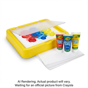 Easy–Clean Finger Paint