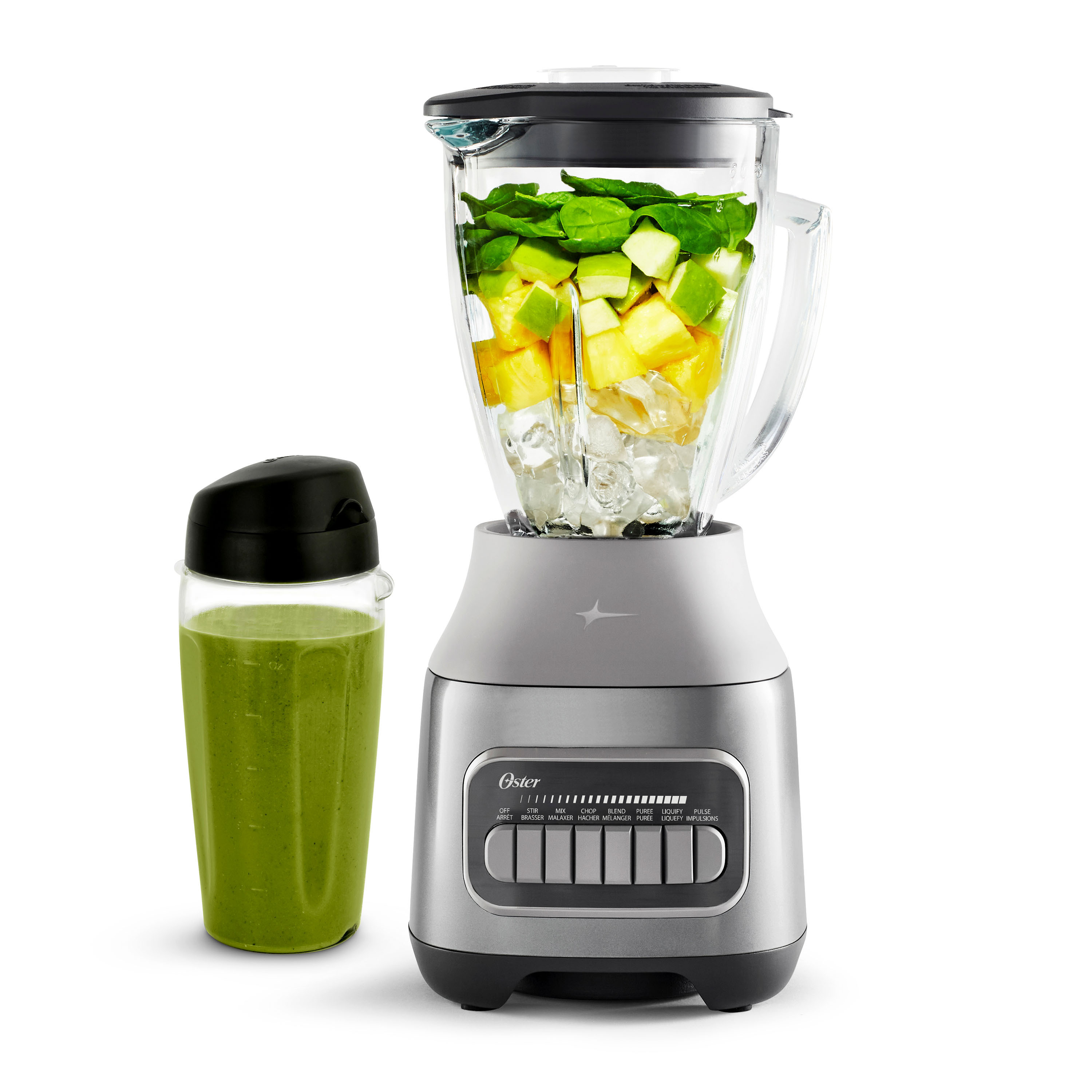 Oster 2143483 Pulverizing Power Blender ? 800W Motor and 6-Cup Boroclass Jar