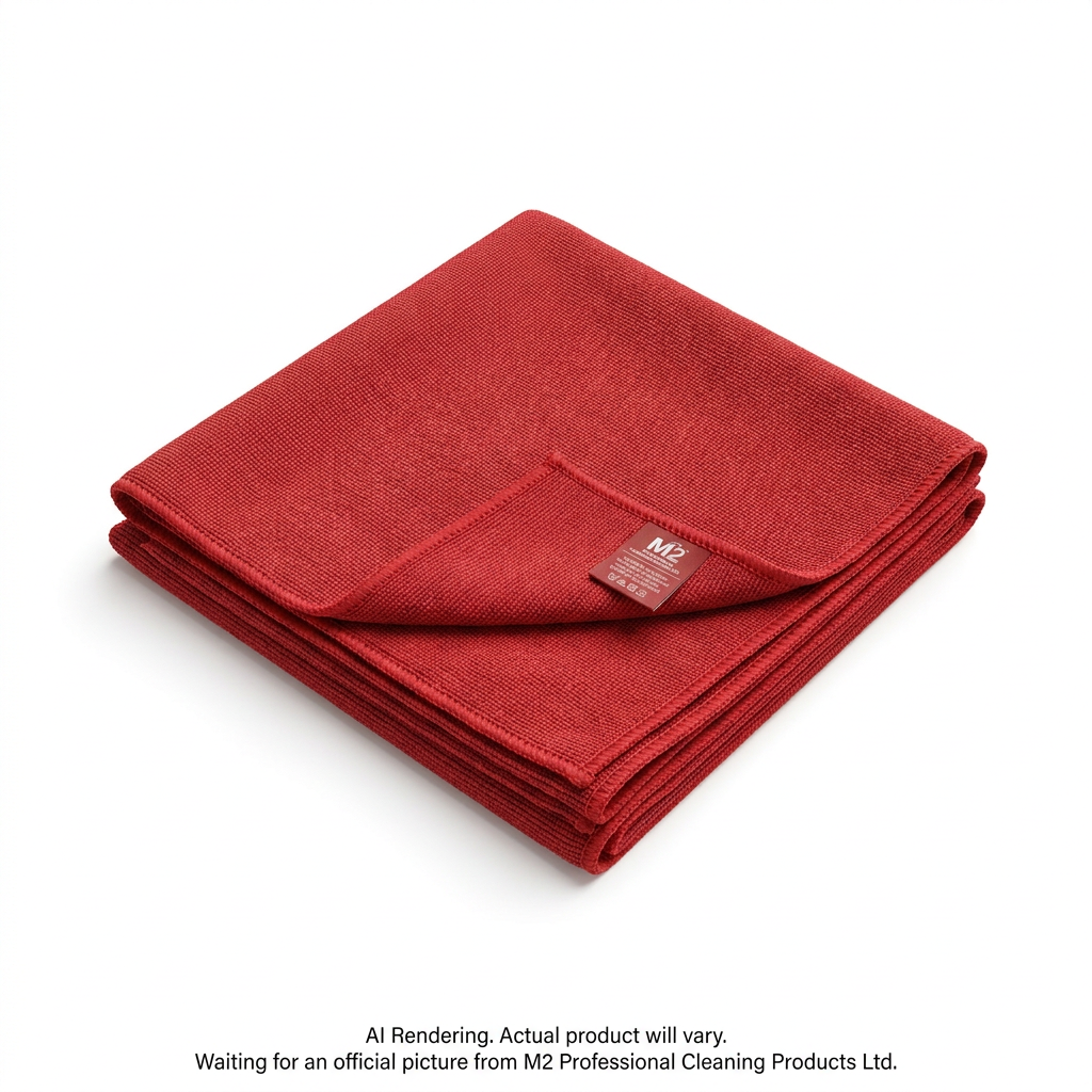 MicroCloth-Toilets/Bathrooms(red)40x40cm/16"x16" 2/bag