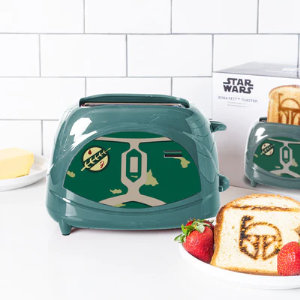 Star Wars Boba Fett Elite Toaster - 2-Slice Character Toaster with Mythosaur Logo Toasting