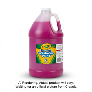 128oz Wash Paint, Magenta (English Only)