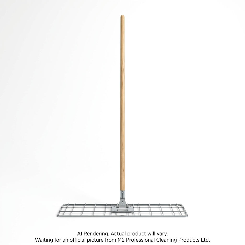 36" Clipper Dust Mop Frame & Wood Handle