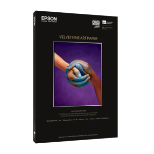 Epson Velvet Fine Art Paper (13"x19"), 20 sheetsS041