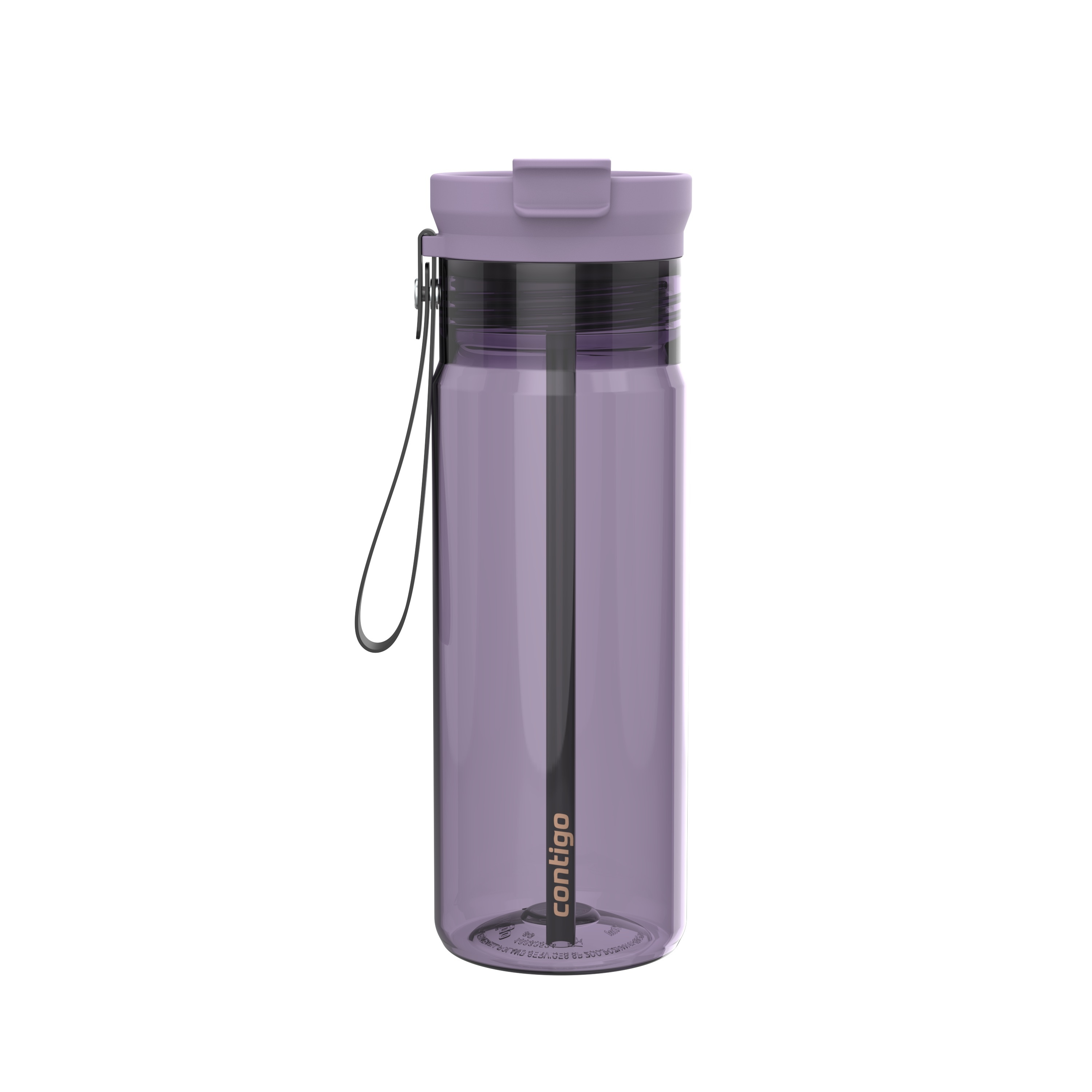 Contigo 24 oz Dual Sip?Plastic?Purple Carrot - Plastic