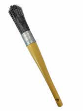 9 .75? / 25 cm Engine & Part Brush Black Bristles