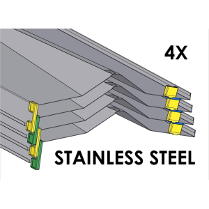 (CUSMA form attached) Rakabot Titan 4x shelves of 47 inches wide STAINLESS 304 #4