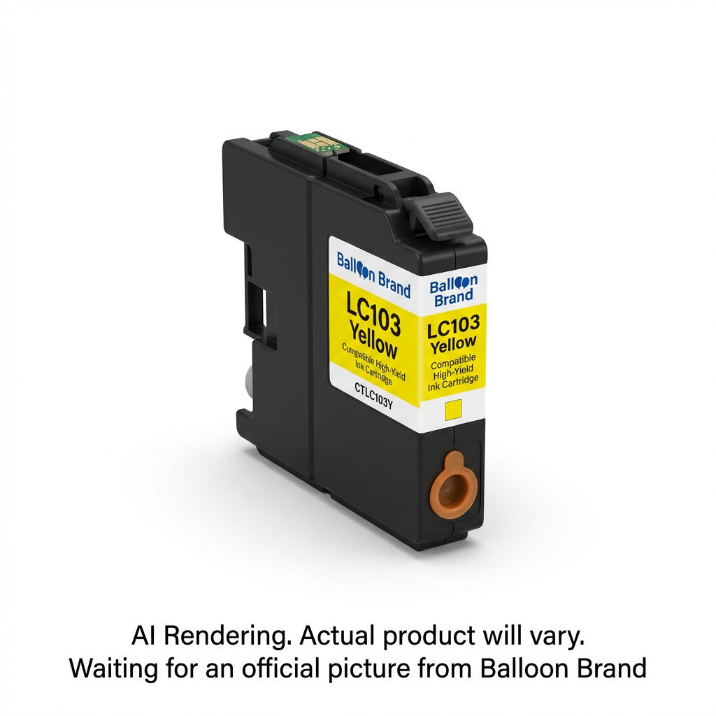 Compatible Brother LC103 Yellow