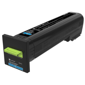 82K1XC0 Lexmark CX825, CX860 Cyan Extra High Yield Return