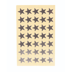 Silver Stars, 350/Pkg. / 
?toiles argent ? paquet de 350
