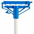 60" StepNGo Mop Handle -Fiberglass -White