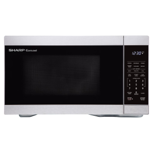SHARP SMC1162KSC Carousel Countertop Microwave Oven ? 1.1 cu. ft. 900W Stainless Steel