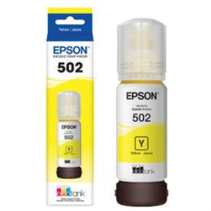 Epson T502420-S T502 Yellow Dye-Based Ink Bottle ? 70 mL / 6,000 Page Yield