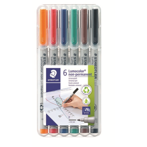 Universal pen Lumocolor non-p F 6pc