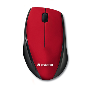 Verbatim Wireless Blue LED Mouse (Red)