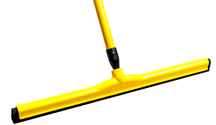 Moss Squeegee Plastic w/natural Rubber 24"/60cm-Yellow