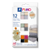 Set Modelling Clay Fimo Effect Boho 12 Color Pack