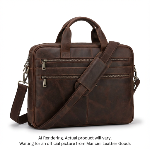 Buffalo Briefcase with Dual Compartments for 15.6? Laptop
