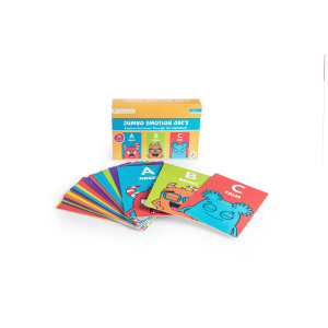 Jumbo ABC Emotion Cards - English Version