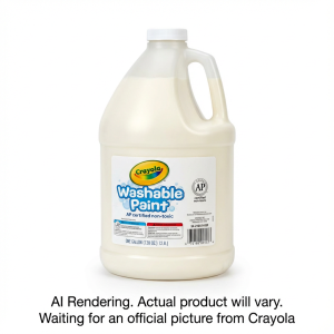 128oz. Wash Paint, White (English Only)