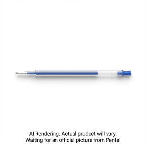 Refills for Pentel Ballpoint Pens (BK91, BK93, BK93CR, BK66M, BK410), (1.0mm), Blue Ink, 2-Pack Pouch
