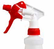 Red & White Industrial Trigger Sprayer 28/400