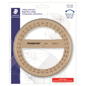 Protractor 6''/360 degree BK
