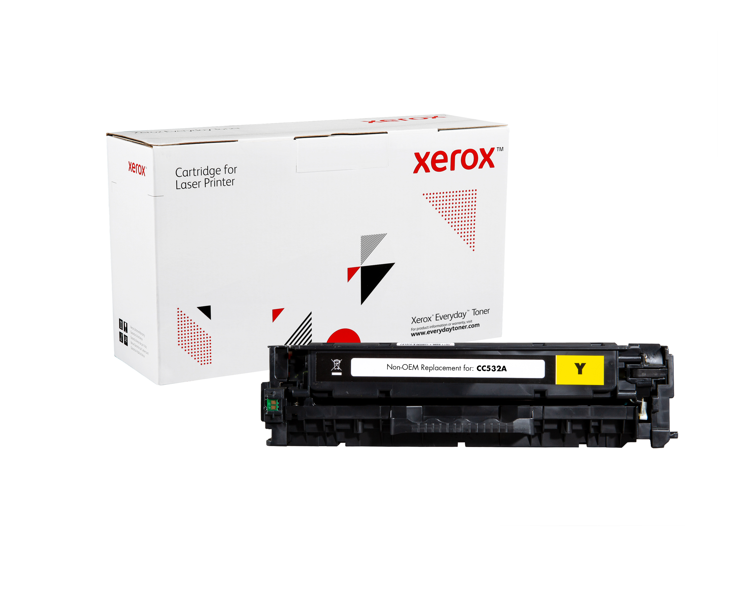 Xerox Everyday Toner Remanufactured HP CC532A ? Yellow ? 2900 pages