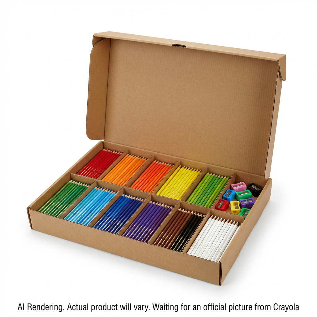 240 Clrd Pencil Classpack– 12 colours